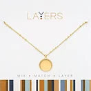 Gold Layers Necklace Options