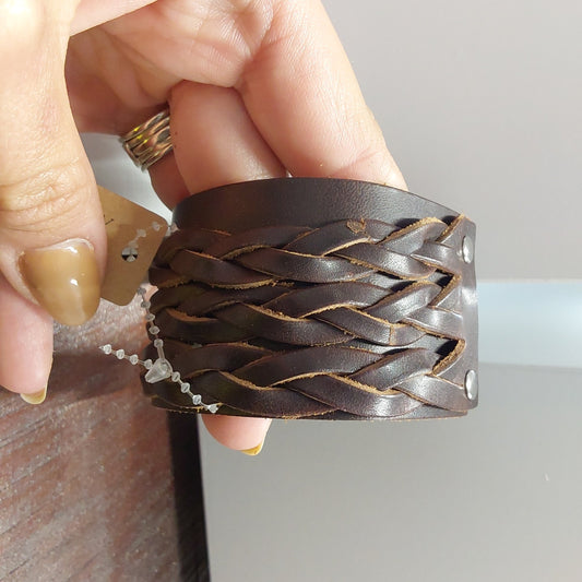 Punk Leather Cuff