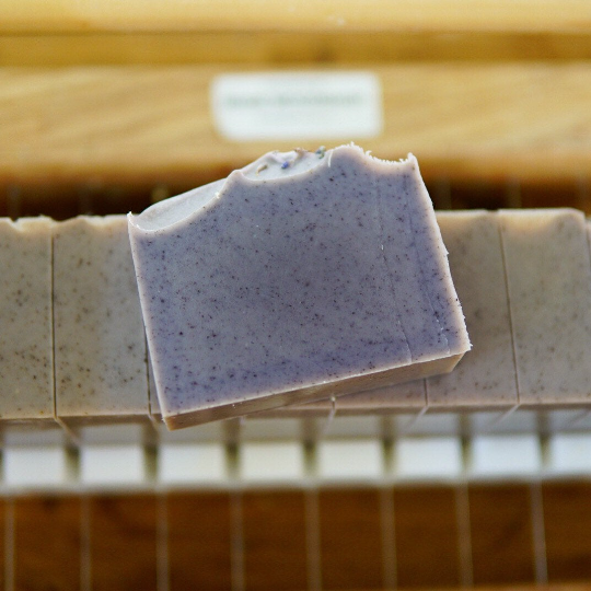 Wild Lavender Soap: Exfoliating, Natural, Palm Free, Vegan