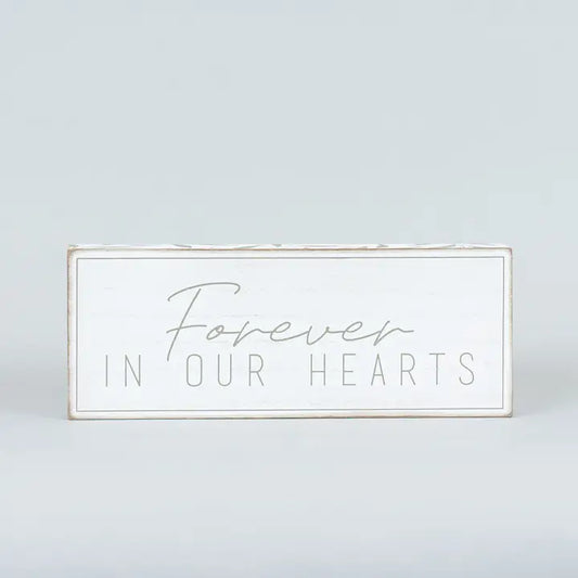 10.25x4x1.5 Wooden Brick Sign