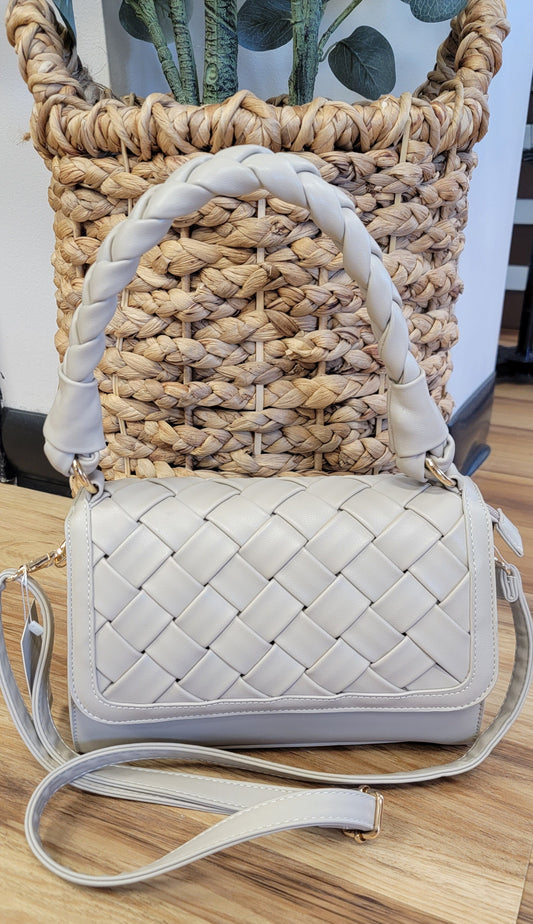 Woven Satchel