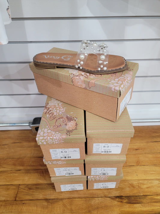 Pearl Clear Sandal