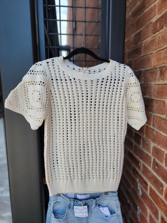 Crochet Lace Top