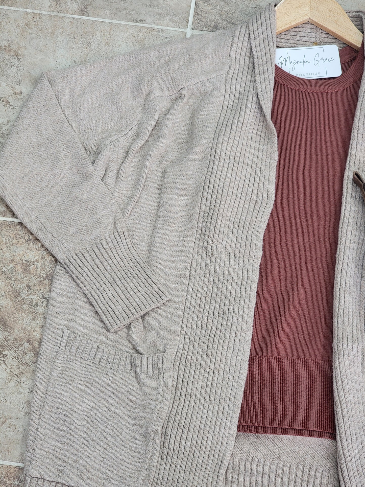 Ribbed Cardigan