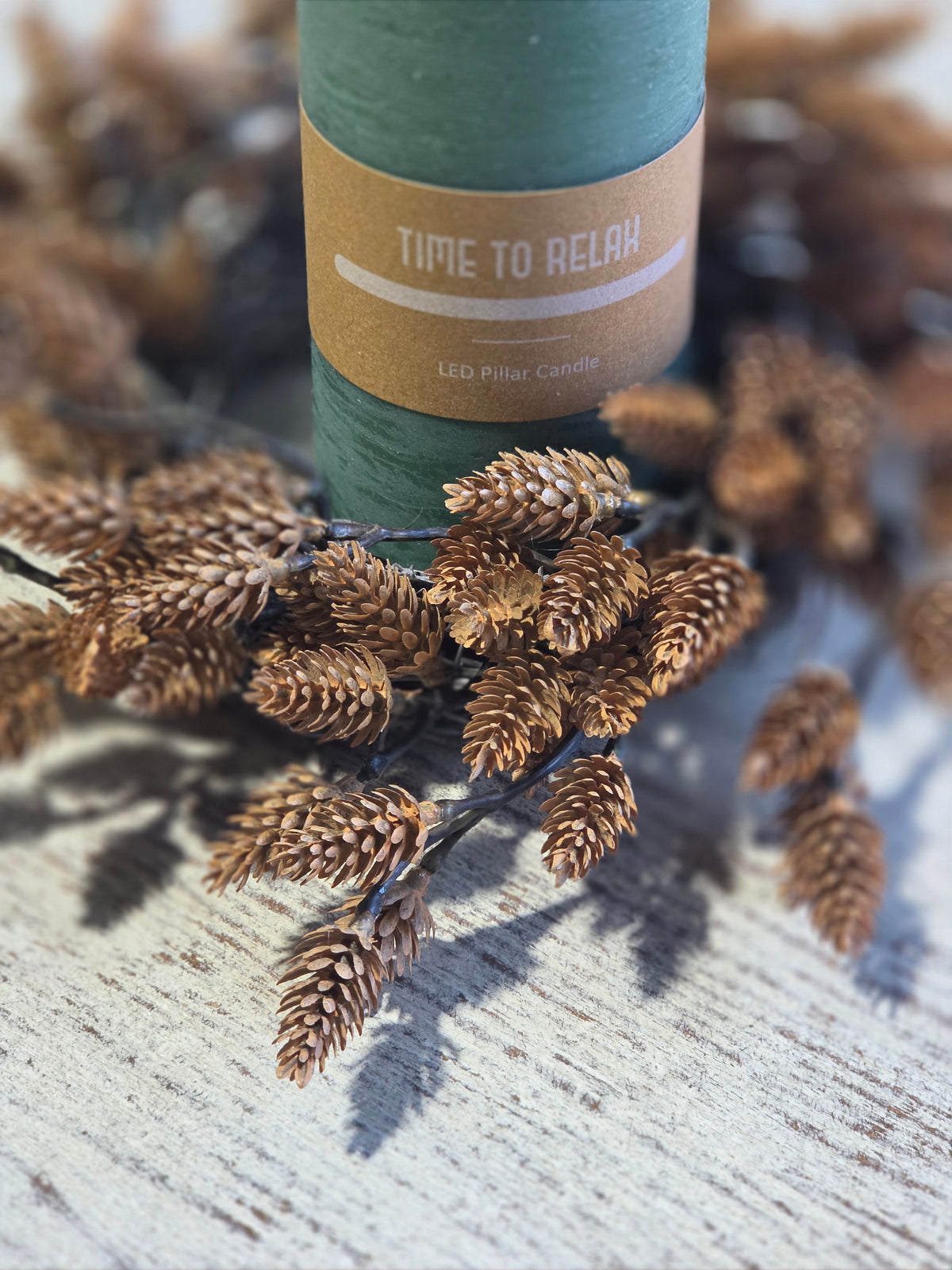 4in Pinecones Ring