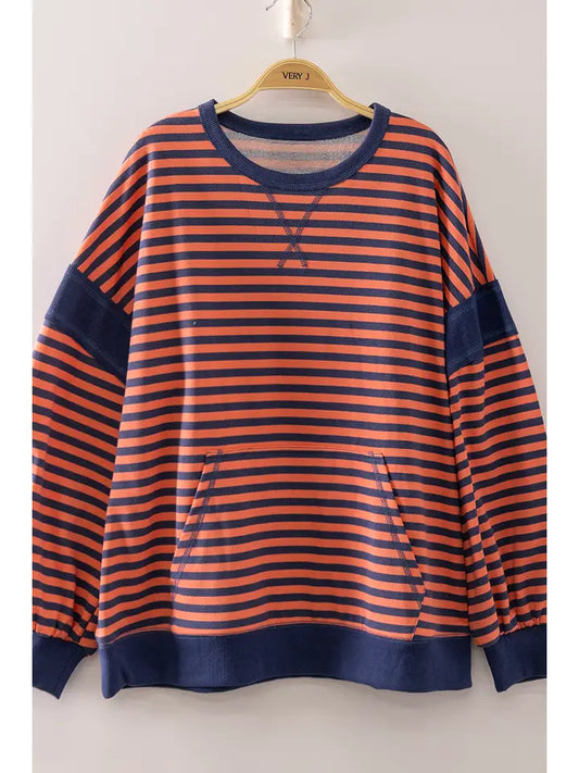 Colorblock Stripe Top