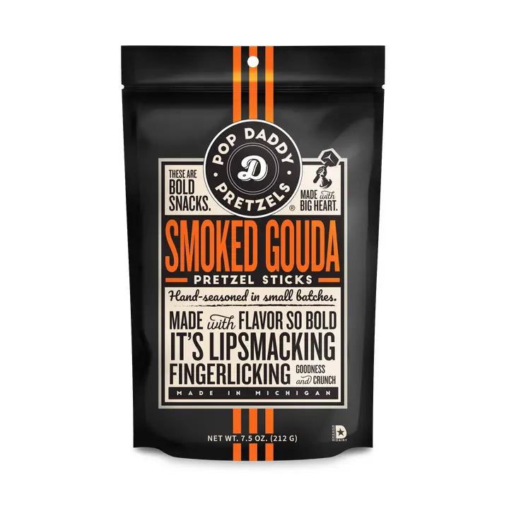Smoked Gouda Pop Daddy Pretzels