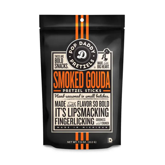 Smoked Gouda Pop Daddy Pretzels