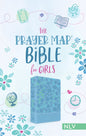 The Prayer Map Bible For Girls Nlv [Sky Blue Shimmer]