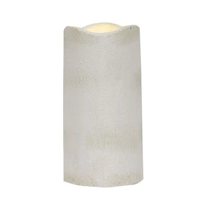 White Cement Timer Pillar