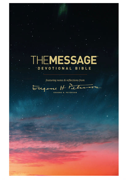 The Message Devotional Bible