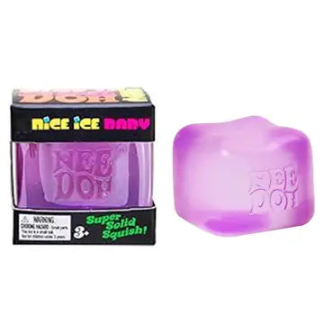 Purple Squishy Cube