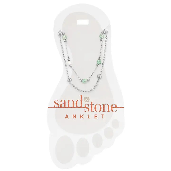Sand & Stone Anklets