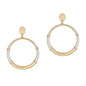 Theta White Earrings