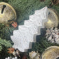 Large White Carved Christmas Tree