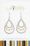 Silver Layers Earring Options