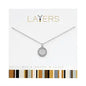 Silver Layers Necklace Options