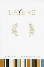 Gold Layers Earring Options