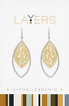 Silver Layers Earring Options