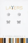 Silver Layers Earring Options