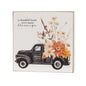 A Thankful Heart Fall Floral Box Sign