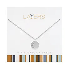 Silver Layers Necklace Options