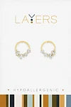 Gold Layers Earring Options