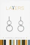 Silver Layers Earring Options