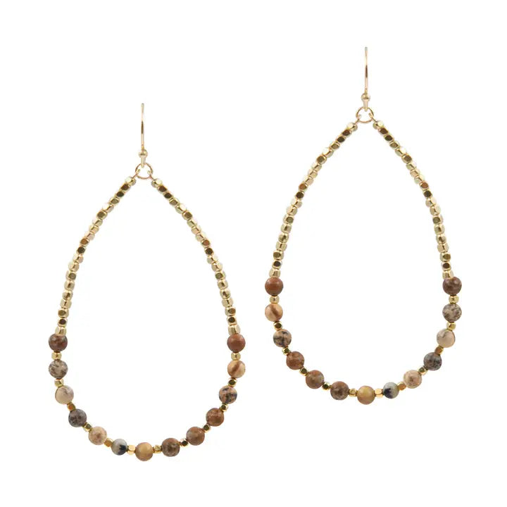 Pam Jasper Earrings