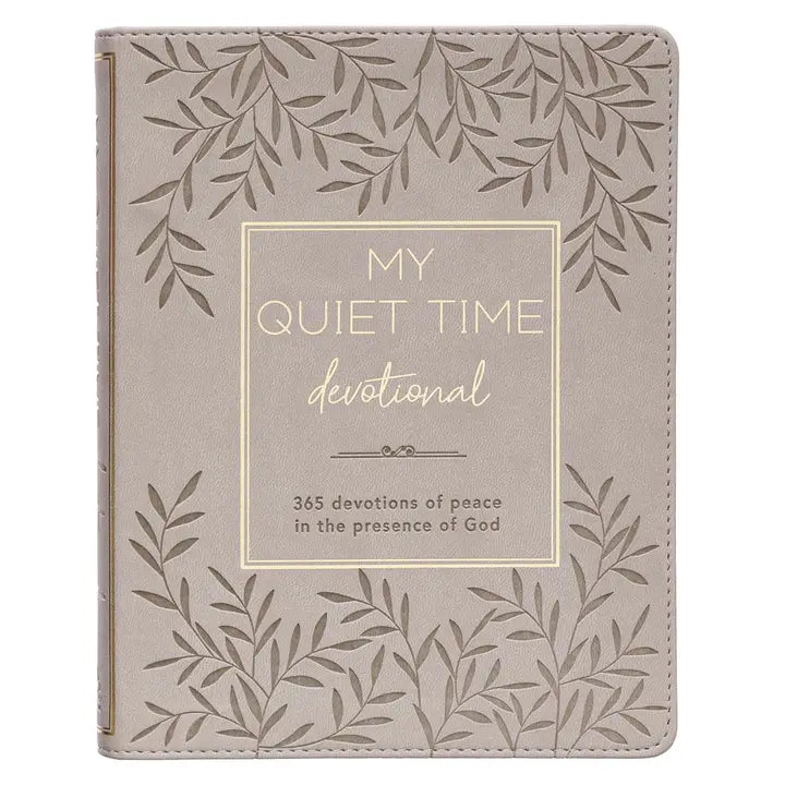 Devotional My Quiet Time Faux Leather