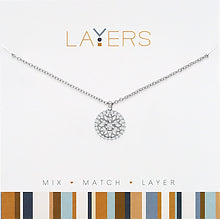 Silver Layers Necklace Options