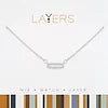 Silver Layers Necklace Options