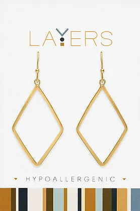 Gold Layers Earring Options