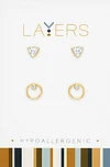 Gold Layers Earring Options