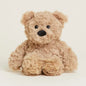 Brown Curly Bear Warmies Junior