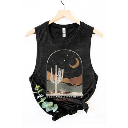 God Makes A Way Graphic Tank Top