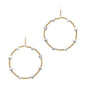 Zevia Howlite Earring