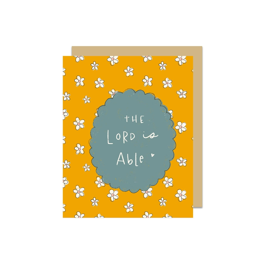 Faith Filled Greeting Card