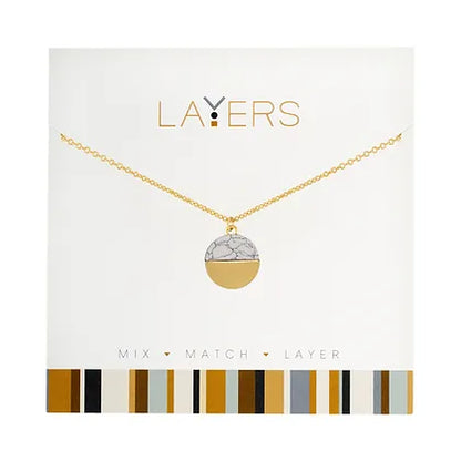 Gold Layers Necklace Options