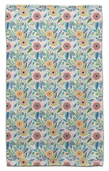 Folk Art Floral Eco-Friendly Washcloth