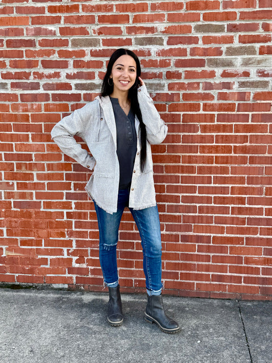 Drop Shoulder Jacket