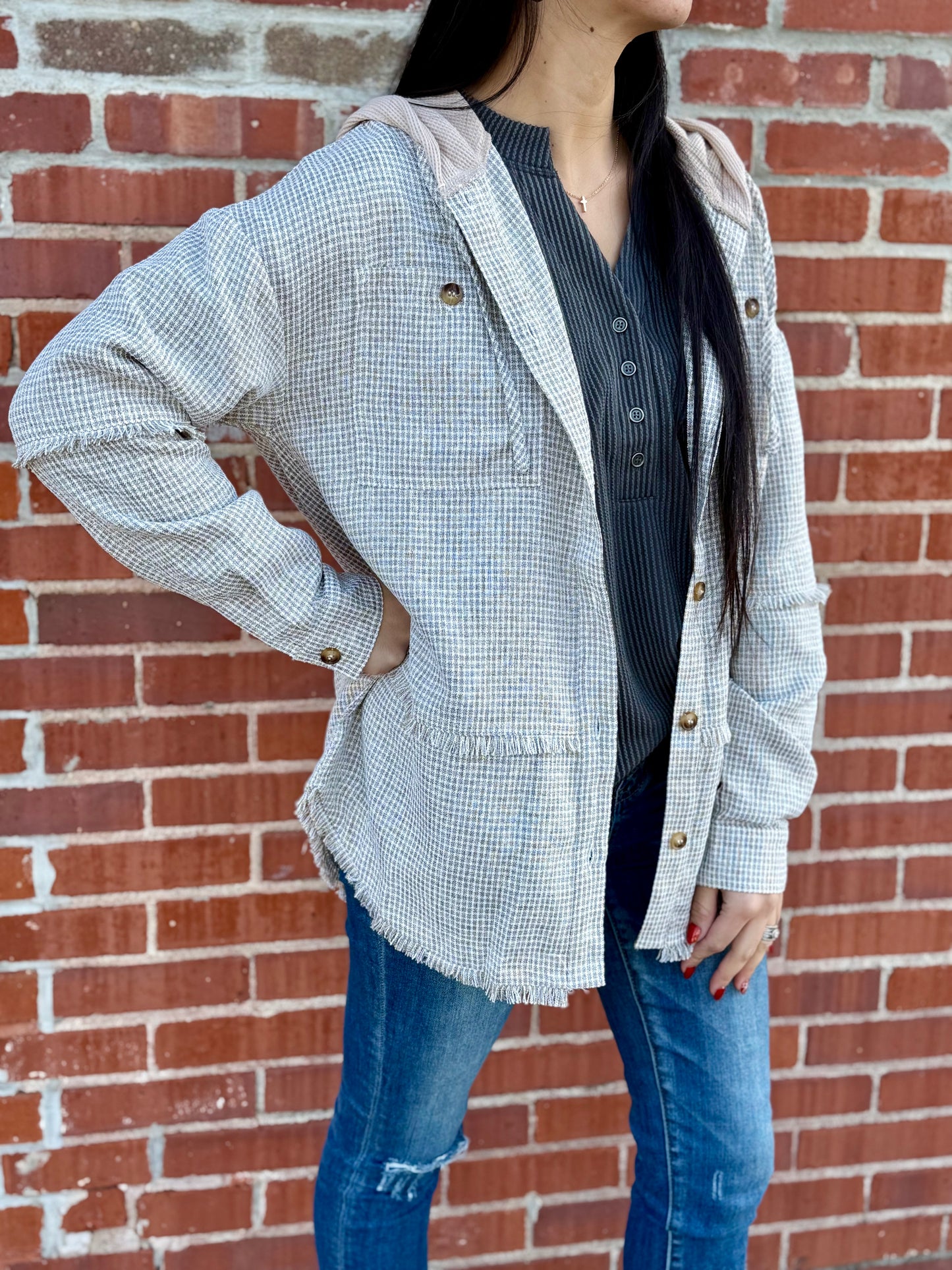 Drop Shoulder Jacket