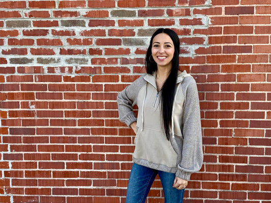 French Terry Half Zip