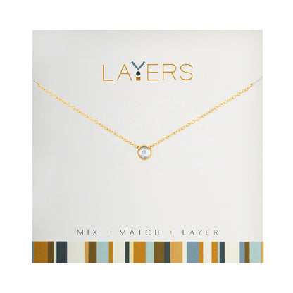 Gold Layers Necklace Options