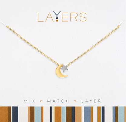 Gold Layers Necklace Options