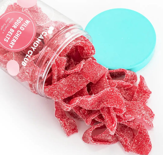 Candy Club-Wild Cherry Sour Belts