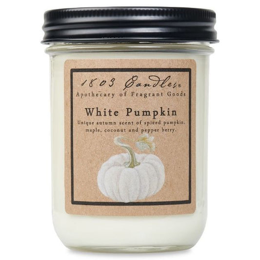 White Pumpkin 1803 Candle