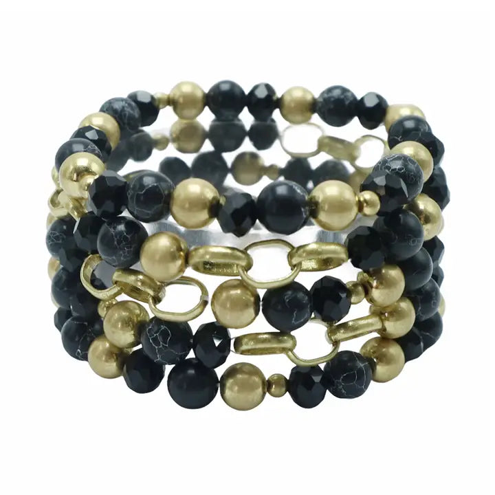 Lindy Jet Bracelet