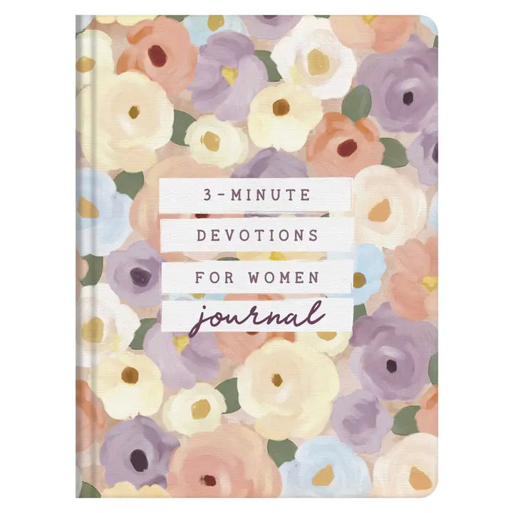3-Minute Devotions For Women Journal