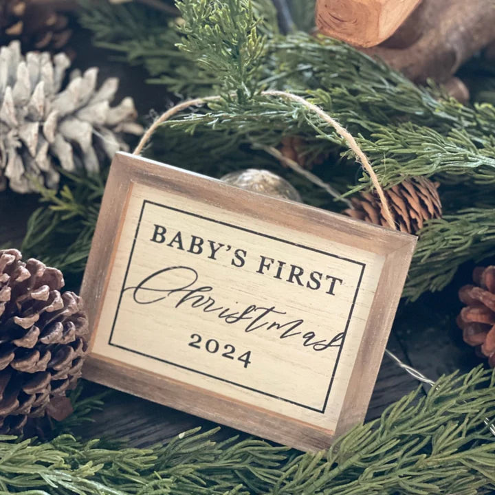 Baby's First Christmas Ornament